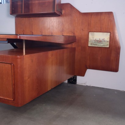 moderne Antiquitäten, moderne Design-Antiquitäten, Schreibtisch, moderner Antiquitäten-Schreibtisch, moderner Antiquitäten-Schreibtisch, italienischer Schreibtisch, Vintage-Schreibtisch, 60er-Schreibtisch, 60er-Design-Schreibtisch