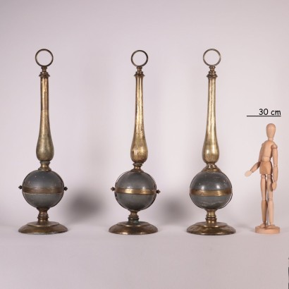 Doorstoppers Metal Brass Italy 19th Century