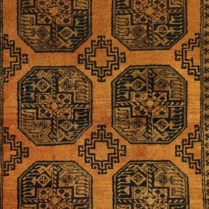 Buchara Teppich Wolle Großer Knoten Afghanistan 1980er-1990er