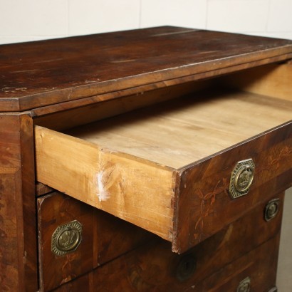 Neo-Classical Piacentine CHest of Drawers Italy 18th Century