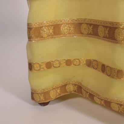 #vintage #abbigliamentovintage #abitivintage #vintagemilano #modavintage ,Vestito Lungo Vintage Giallo e Oro