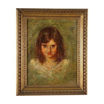 Portrait of little girl