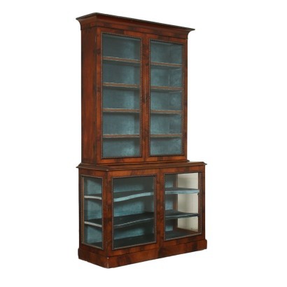 antiquités, vitrine, vitrine d'antiquités, vitrine d'antiquités, vitrine d'antiquités italiennes, vitrine d'antiquités, vitrine néoclassique, vitrine du XIXe siècle