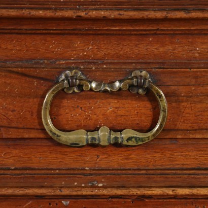 Lombard Barque Chest Of Drawers Walnut Italy 18th Century