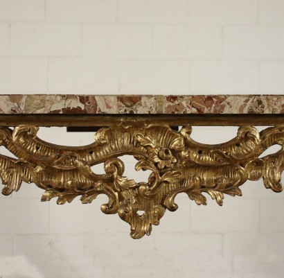 Barocchetto Console Jasper Rome Italy 3rd Quarter 18th Century