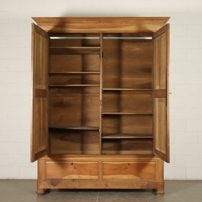 Walnut wardrobe