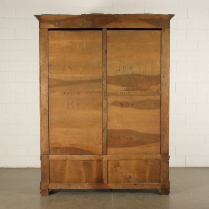 Walnut wardrobe