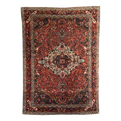 Bakhtiari Carpet Wool Cotton Iran 1940s-1950s