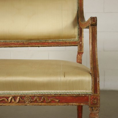 Neo-Classical Neapolitan Sofa Italy 18th Century