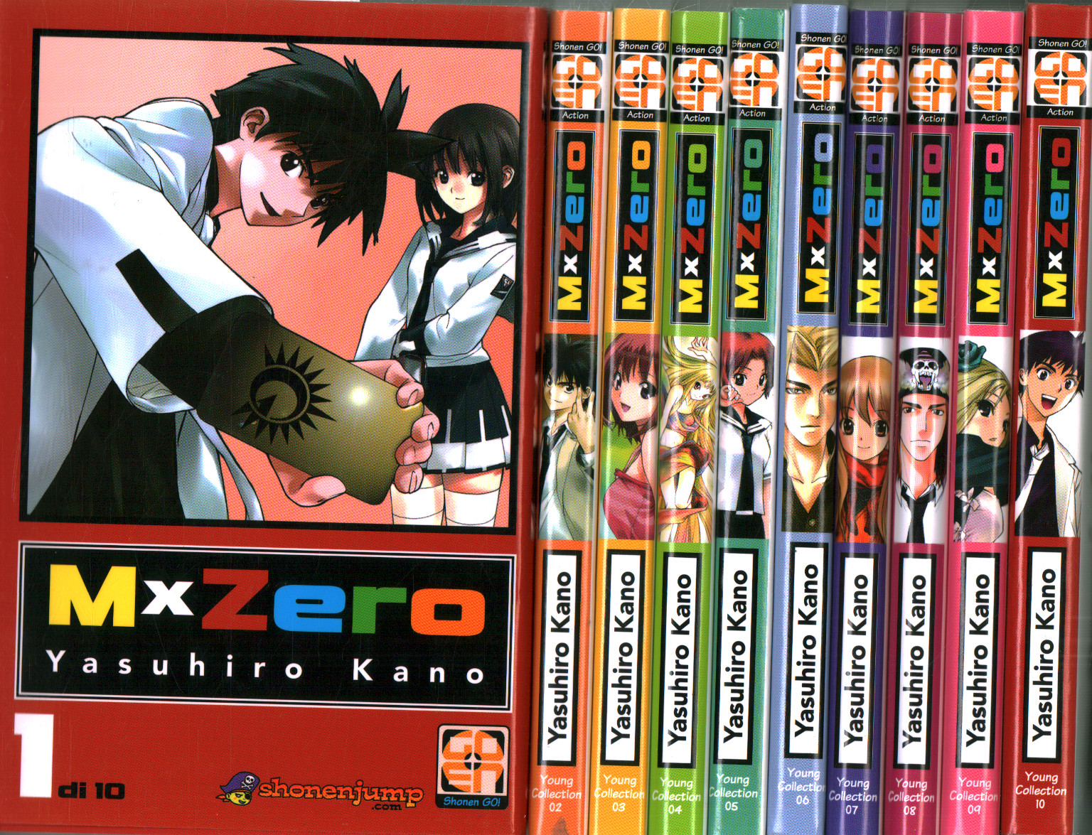 MxZero. Serie completa (10 Volumi), Yasuhiro Kano