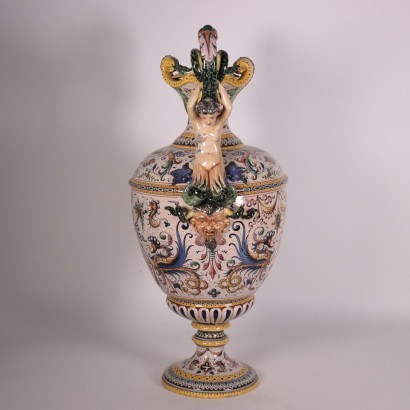 Vase Ceramic Italy Late '800 Early '900