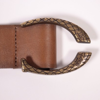 Brown Leather Just Cavalli Belt Italy