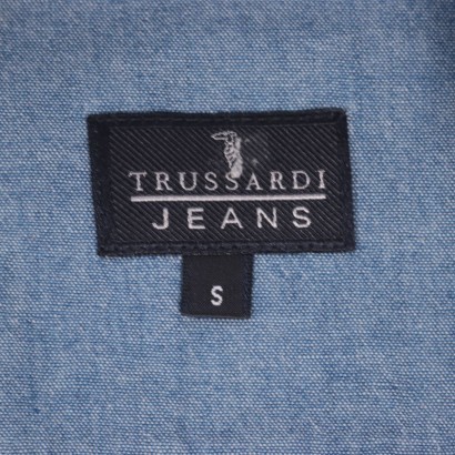 trussardi, trussardi jeans, mezclilla, camisa, camisa de mezclilla, moda sostenible, segunda mano, Trussardi Jeans Camisa de mezclilla