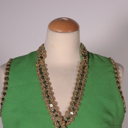 #vintage #gearmentovintage #abitivintage #vintagemilano #modavintage, Chaleco verde vintage