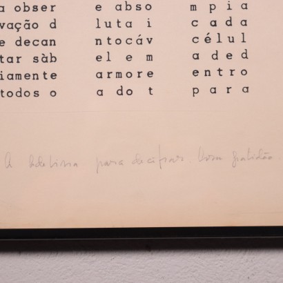 S. Tavares Siebdruck auf Papier 1978