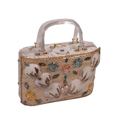 Vintage bag with shells