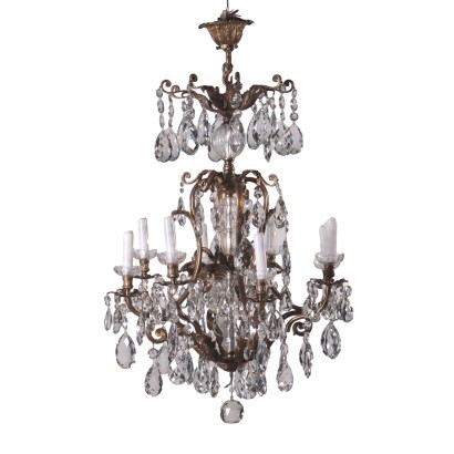 Lampadario a Otto Luci