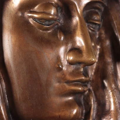Coppia di Piastre in Bronzo