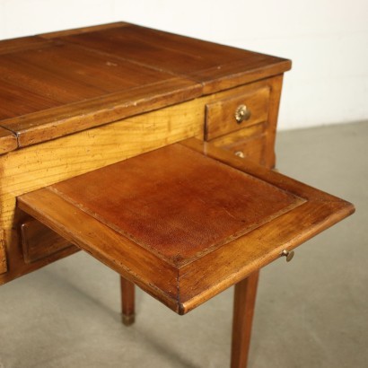 Directoire Vanity Sessile Oak Cherry Bronze France 18th-19th Century