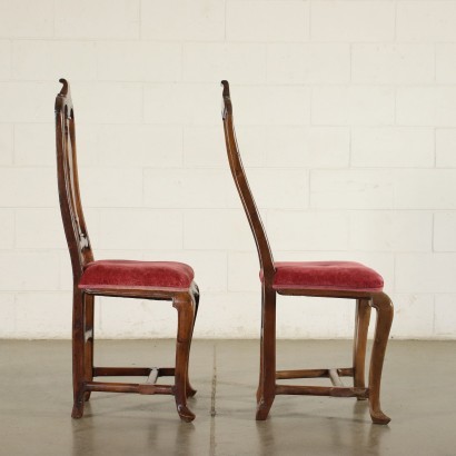 antiquariato, sedia, antiquariato sedie, sedia antica, sedia antica italiana, sedia di antiquariato, sedia neoclassica, sedia del 800,Coppia Sedie