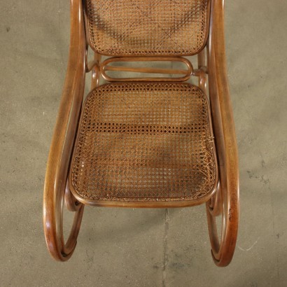 Fauteuil à Bascule, Hêtre, Autriche, 1890s-1900s.