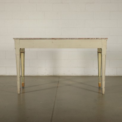 Revival Console With Mirror Italy 20th Century