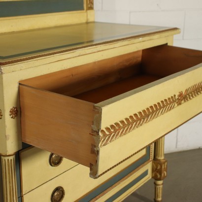 Commode avec Miroir, Bois, Italie, XX S.