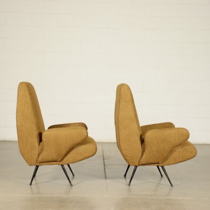 antigüedades modernas, antigüedades de diseño moderno, sillón, sillón de antigüedades modernas, sillón de antigüedades modernas, sillón italiano, sillón vintage, sillón de los años 50, sillón de diseño de los años 50, nino zoncada, sillones nino zoncada