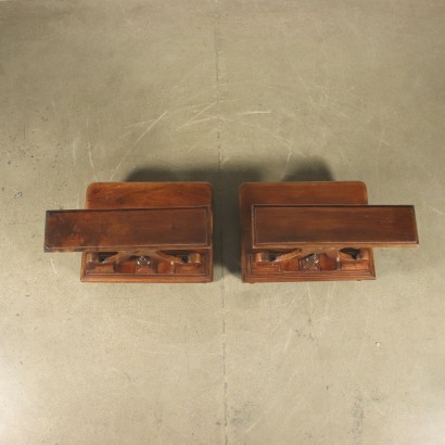 Pair of Lombard kneeler