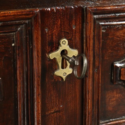 Chest Of Drawers Baroque Walnut Poplar Lombardy Italy Early 1700