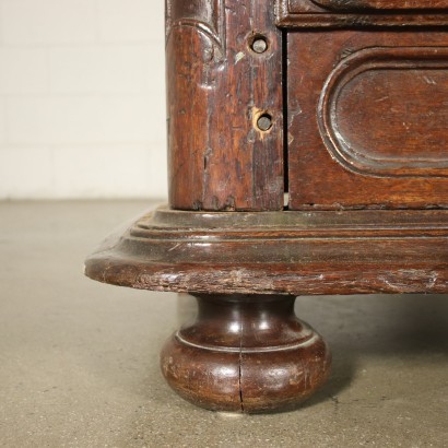 Large Wardrobe Oak Wrought Irpon France Last Quarter 18th Century