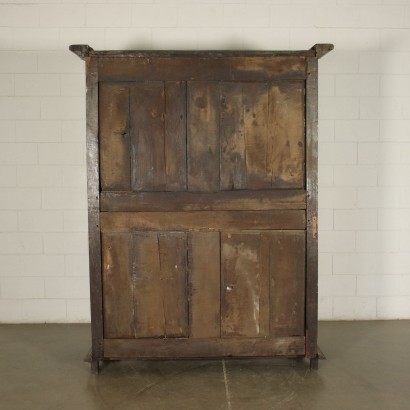 Large Wardrobe Oak Wrought Irpon France Last Quarter 18th Century