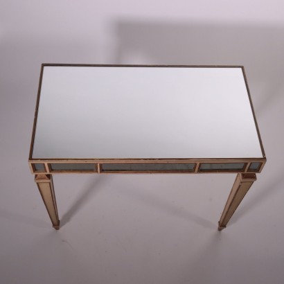 Bureau en Style Bois Laquè Miroir Italie '900