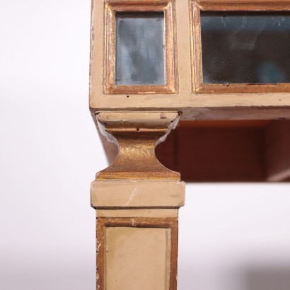 Bureau en Style Bois Laquè Miroir Italie '900