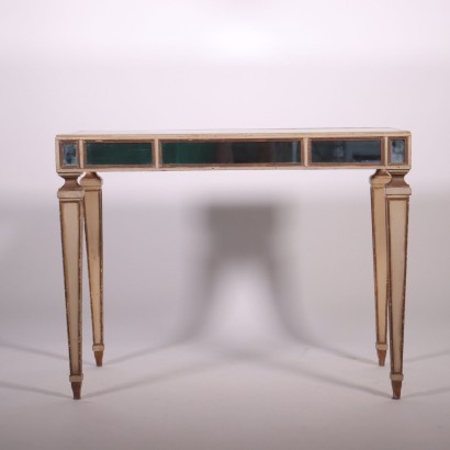 Bureau en Style Bois Laquè Miroir Italie '900