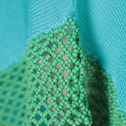 Suéter turquesa y verde