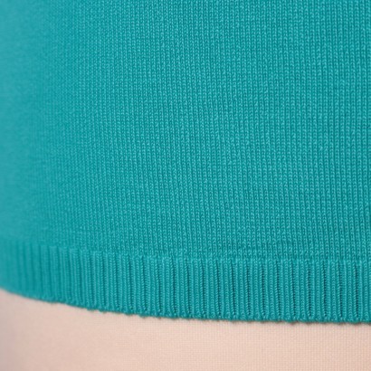 Turquoise and Green Sweater