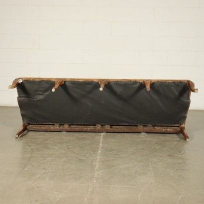 Neoklassiches Sofa Nussbaum Italien XVIII Jhd