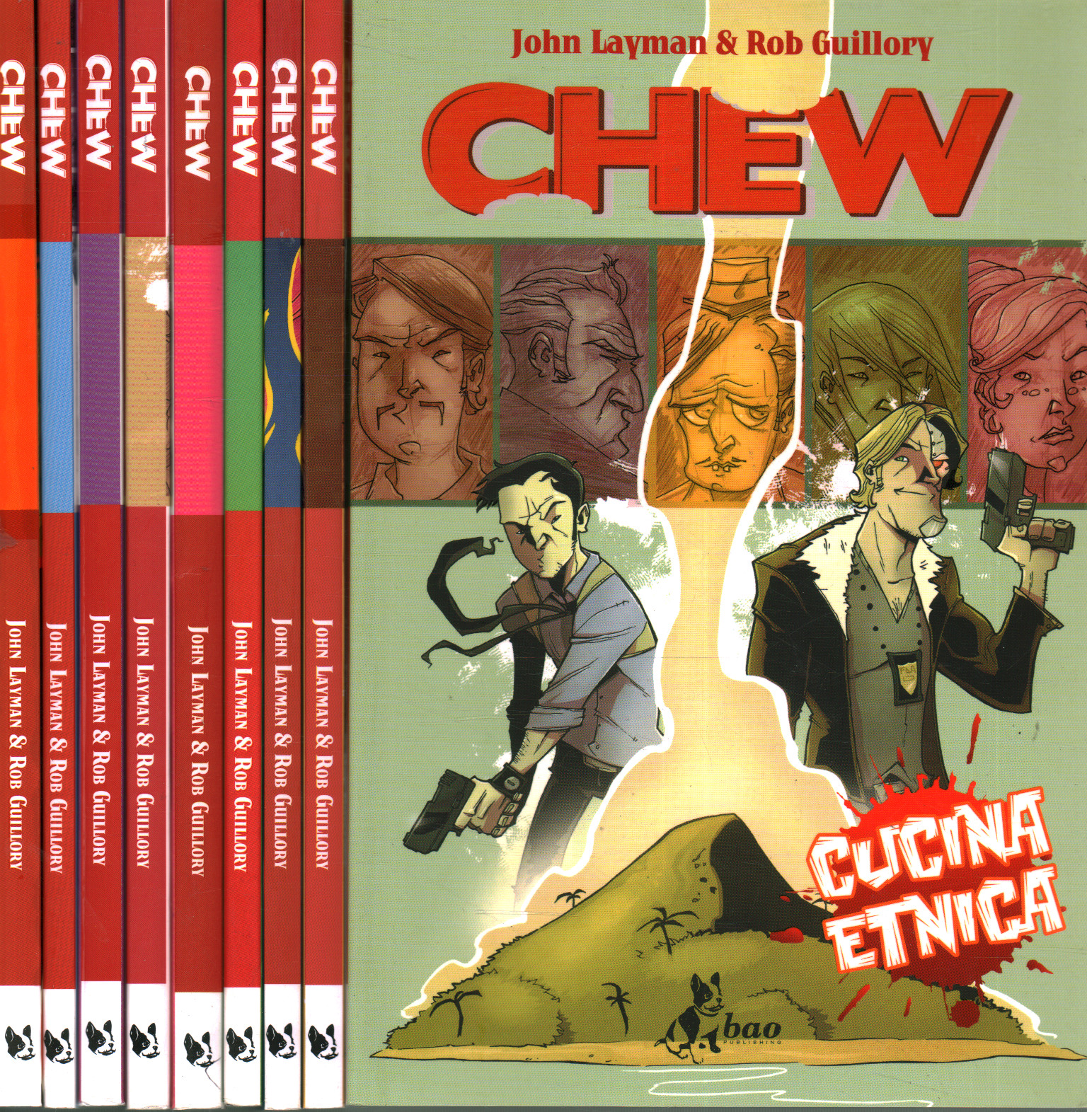 Chew. Sequenza completa (9 Volumi), John Layman Rob Guillory
