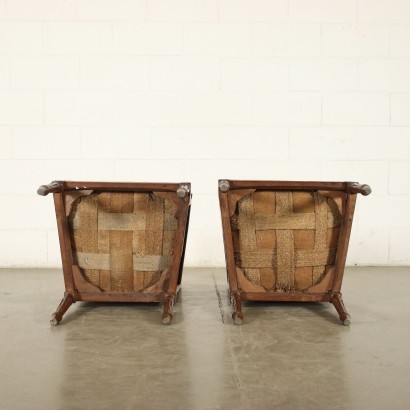 Pair of Venetian Neo Classical Armchairs Italy 18th Century