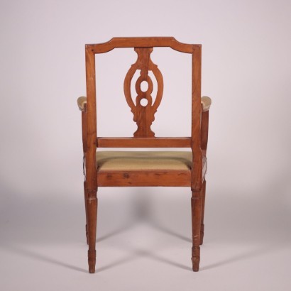 Neo-Classical Armchair Walnut Italy 18th Century