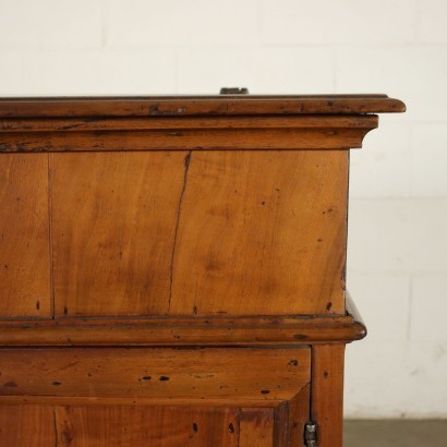 Cupboard Made With Ancient Woods Walnut Italy 20th Centruy