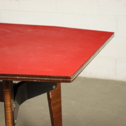 Table Formica Metallic Enamelled Italy 1950s-1960s Italian Production