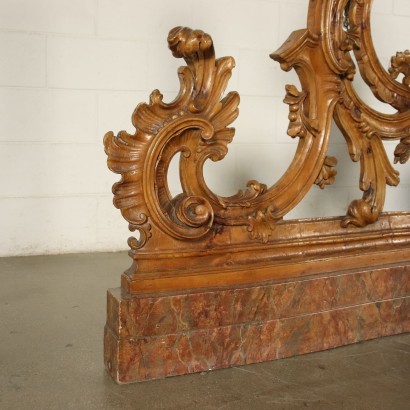 Paire de Balustrades Baroque Pin Italie XVIII Siècle