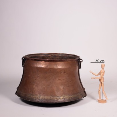 Big Copper Pot Italy 18th-19th Century