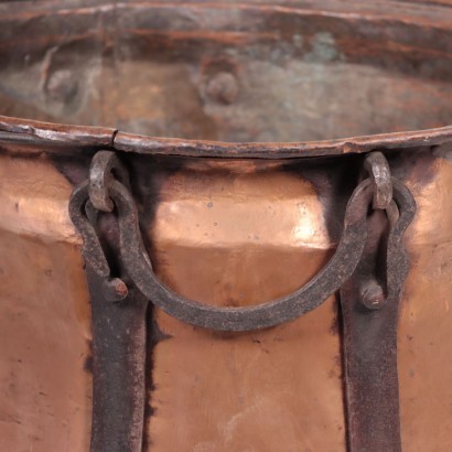 Big Copper Pot Italy 18th-19th Century