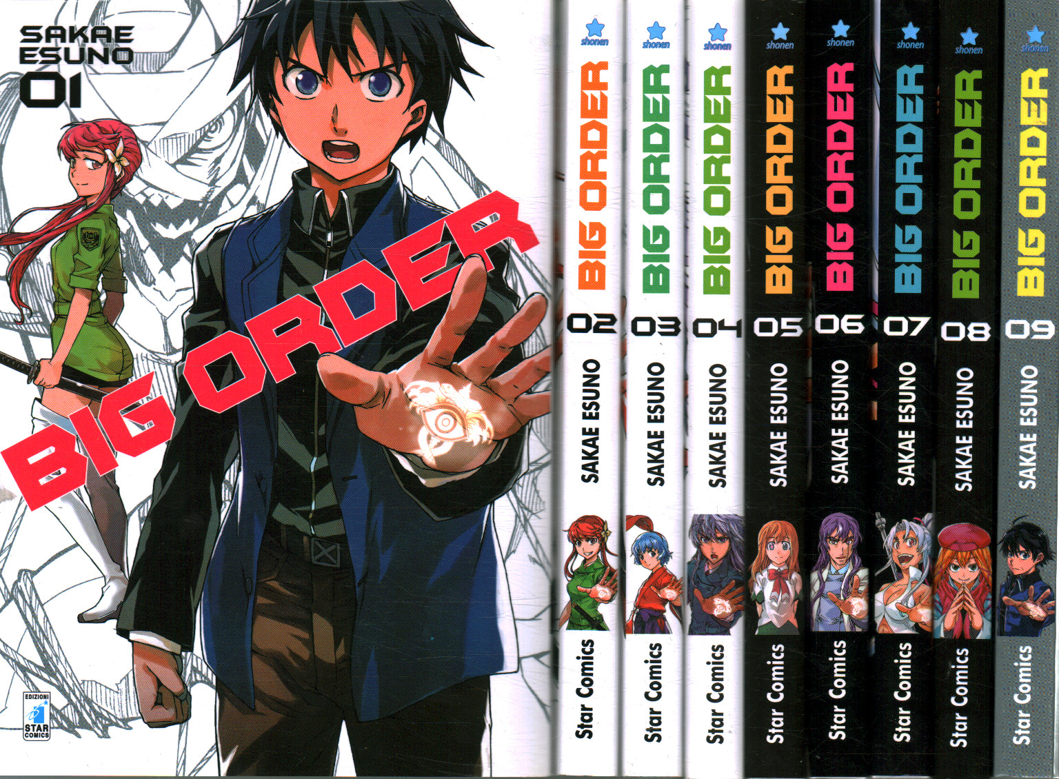 Big order. Sequenza completa (9 Volumi), Sakae Esuno