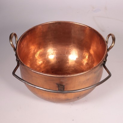 Big Copper Pot Italy 20th Century