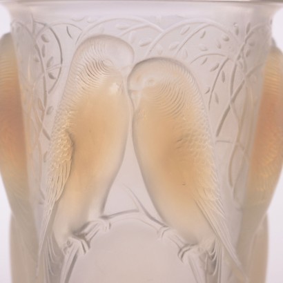 Ceylan Vase René Lalique Glass Paris France 1920s 1930s