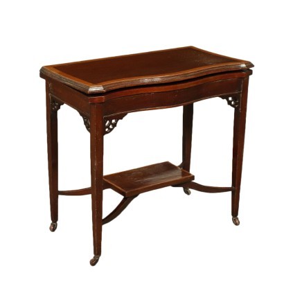 Small English Open Table Mahogany England 20th Century